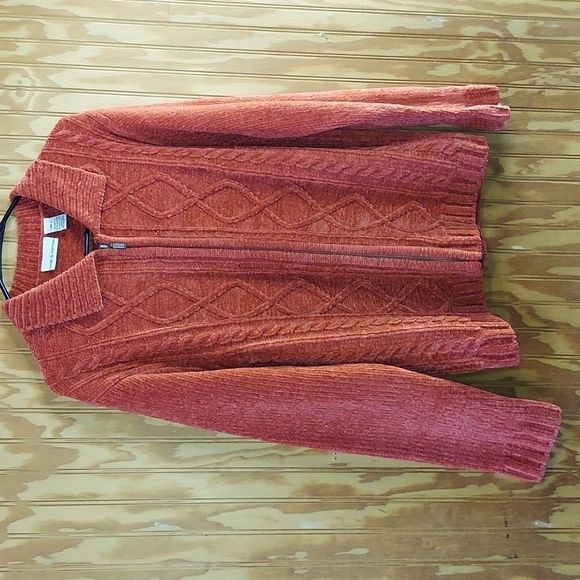 Croft&Barrow cardigan beautiful orange - Picture 3 of 6